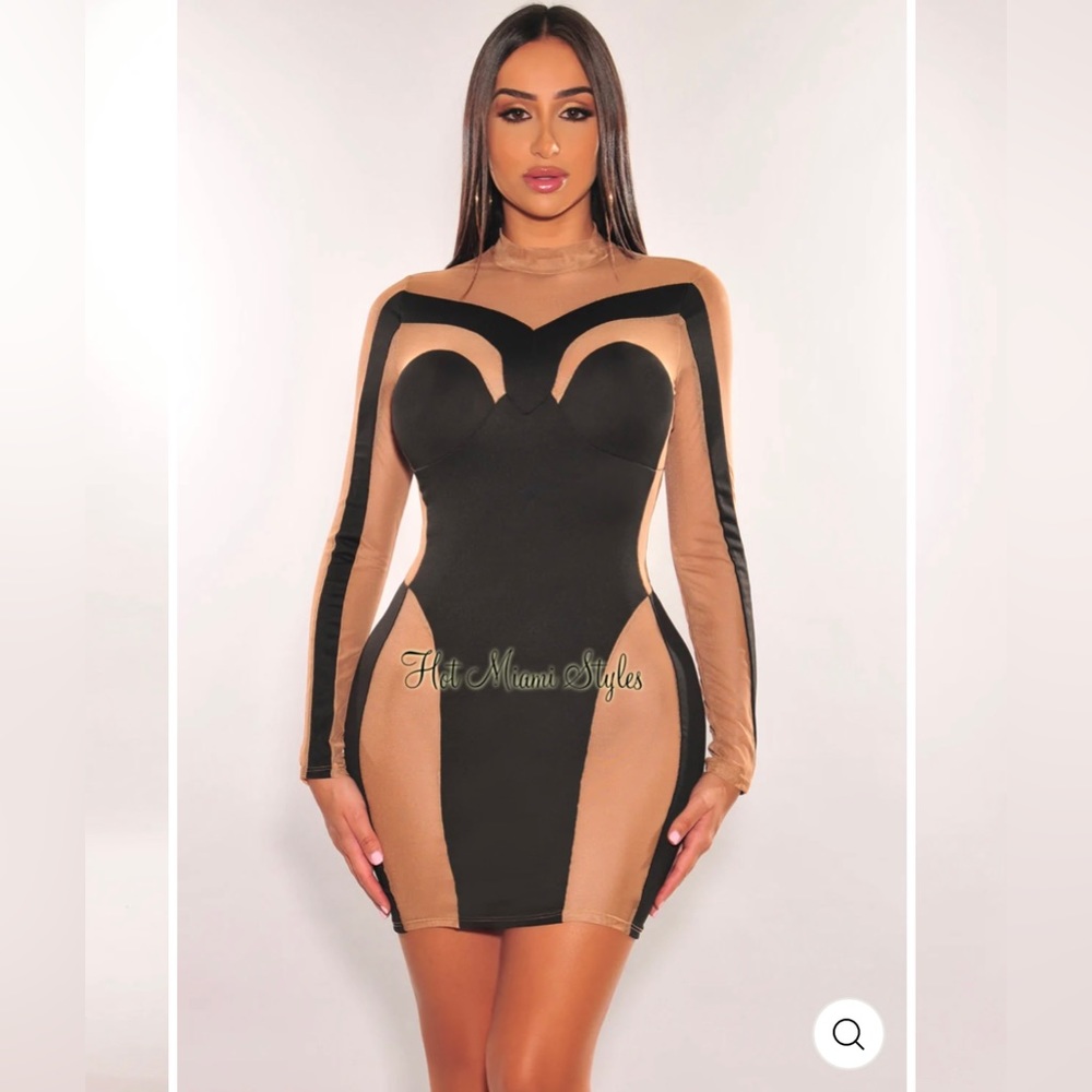 Black and mesh